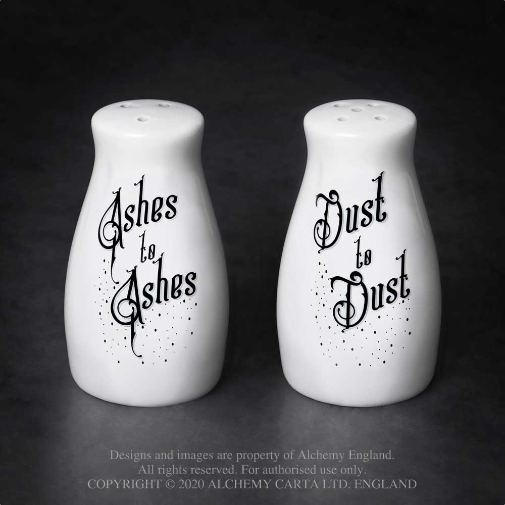 Alchemy - Ashes/Dust Set de poivre et sel - Blanc/Noir